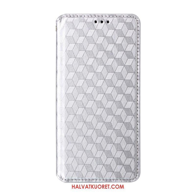 Nahkakotelo Oppo Find X8 Pro Timanttikuvio 3d