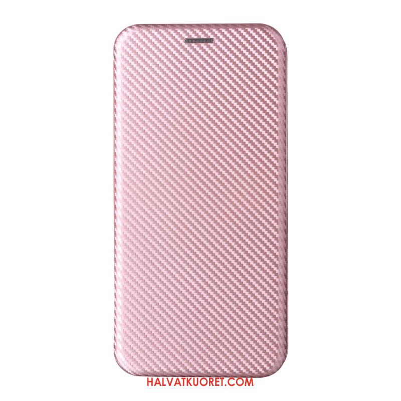 Nahkakotelo Oppo Find X9 5g Hiilikuitukuvio