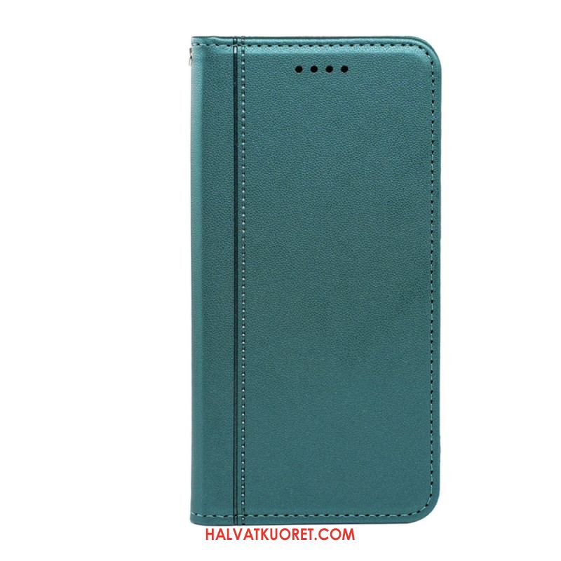 Nahkakotelo Oppo Find X9 Pro 5g Reunus Hihnalla Suojakuori