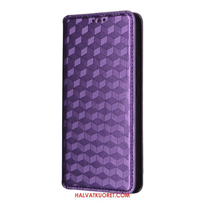 Nahkakotelo Oppo Reno 13 5g 3d Timantit