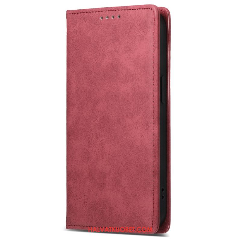 Nahkakotelo Oppo Reno 13 5g Vintage Rfid-lompakko