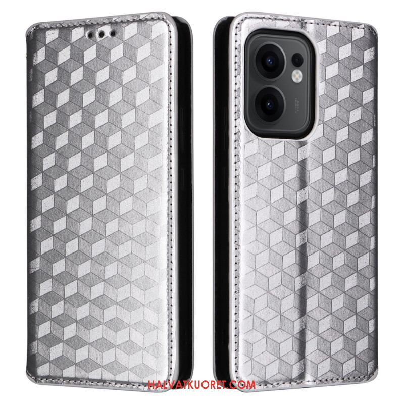 Nahkakotelo Oppo Reno 13f 4g / 5g / 13 Fs 5g 3d-timantit