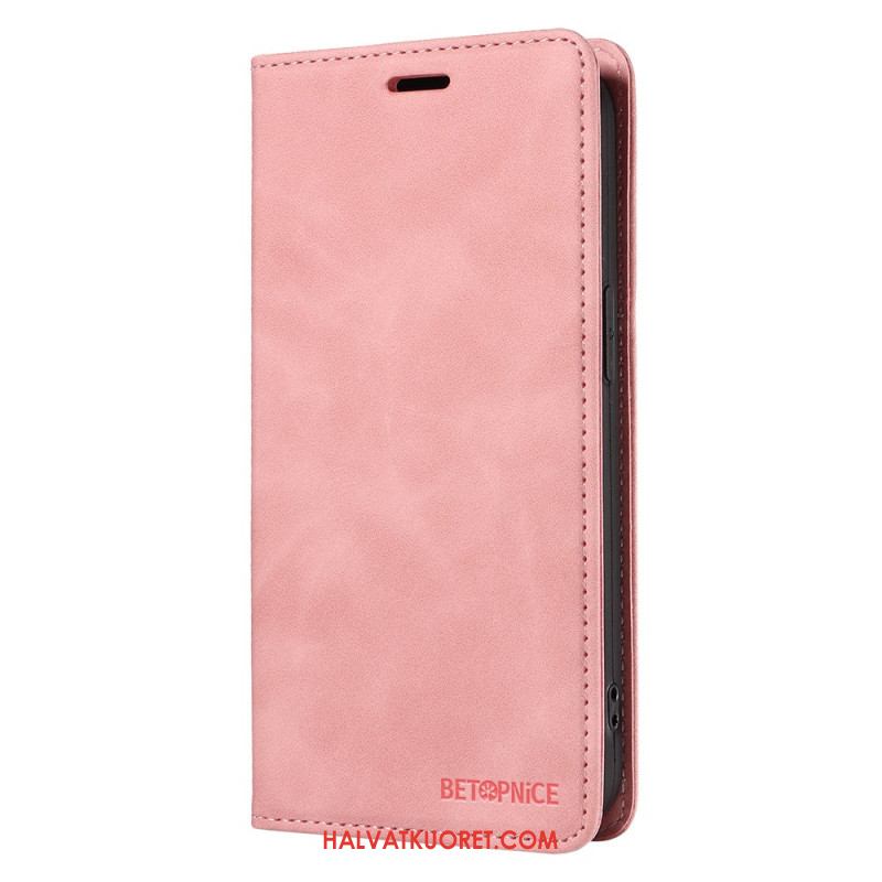 Nahkakotelo Oppo Reno 13f 4g / 5g / 13 Fs 5g Rfid-suojattu Betopnice Suojakuori