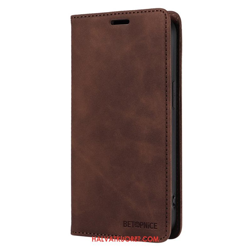 Nahkakotelo Oppo Reno 13f 4g / 5g / 13 Fs 5g Rfid-suojattu Betopnice Suojakuori