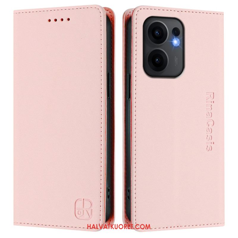 Nahkakotelo Oppo Reno 13f 4g / 5g / 13 Fs 5g Rinacasis