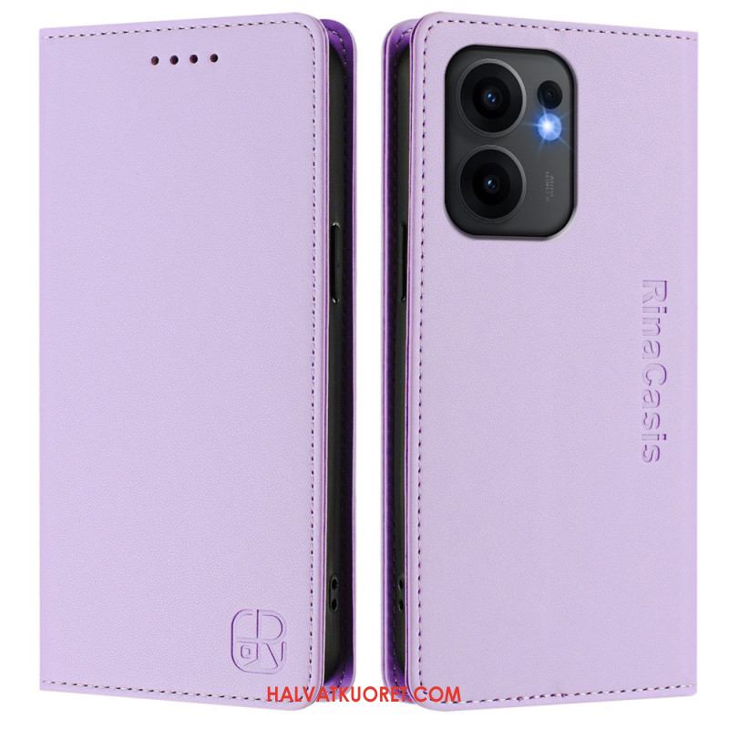 Nahkakotelo Oppo Reno 13f 4g / 5g / 13 Fs 5g Rinacasis