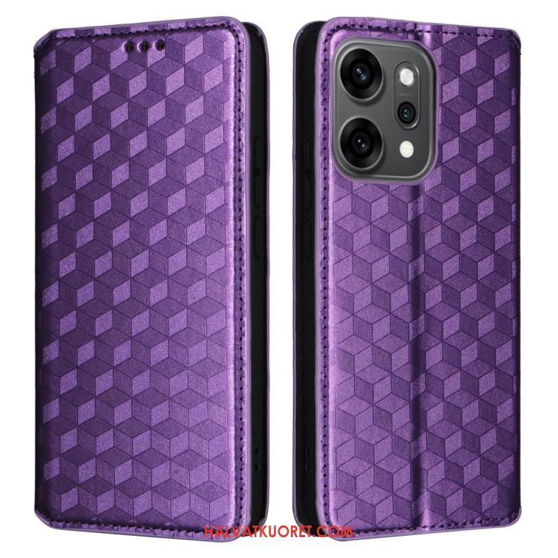 Nahkakotelo Oppo Reno 14 5g Kiiltävä