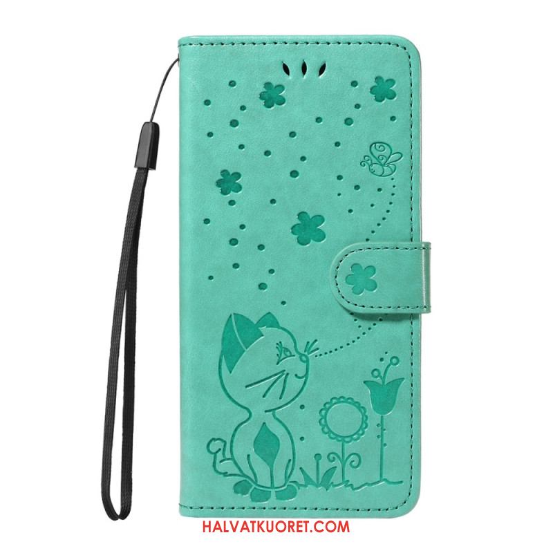 Nahkakotelo Oppo Reno 14 5g Mehiläinen