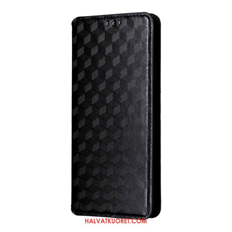 Nahkakotelo Oppo Reno 14f 5g Puhelinkuoret Timanttikuvio