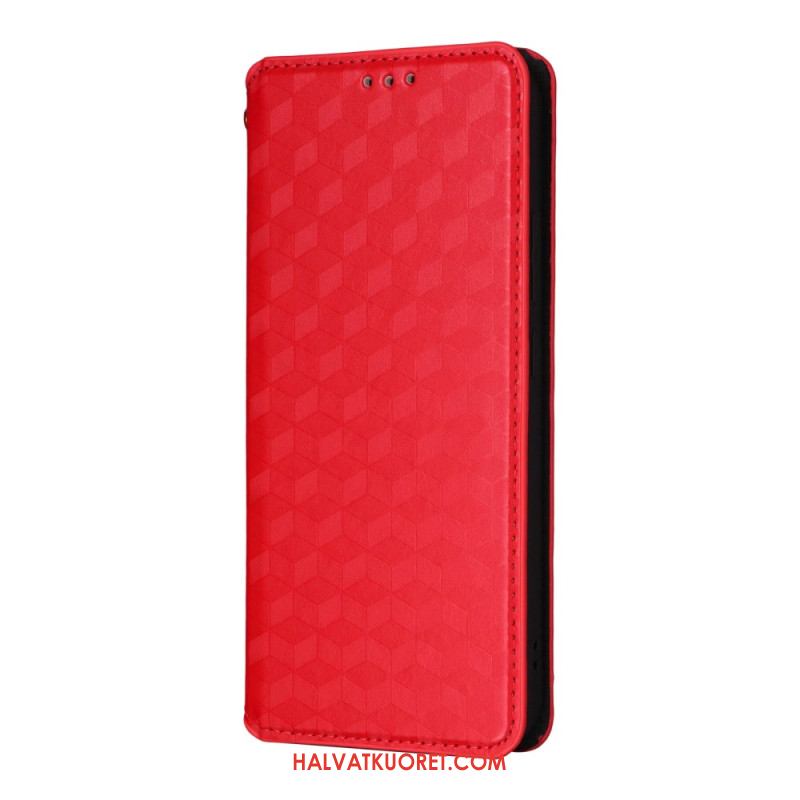 Nahkakotelo Oppo Reno 14f 5g Puhelinkuoret Timanttikuvio