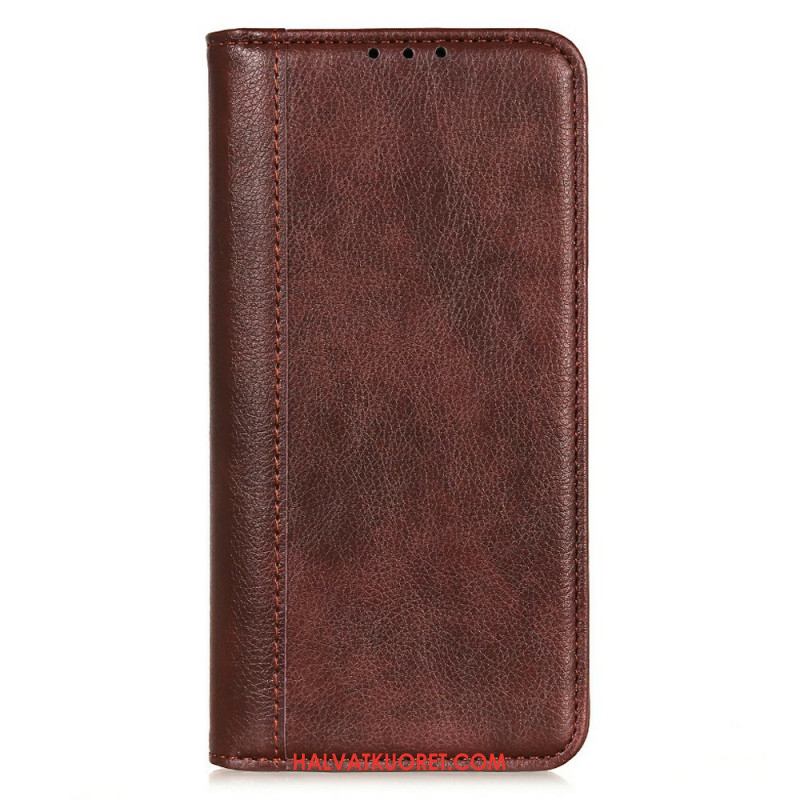 Nahkakotelo Samsung Galaxy A17 4g / 5g Haljasnahka Suojakuori