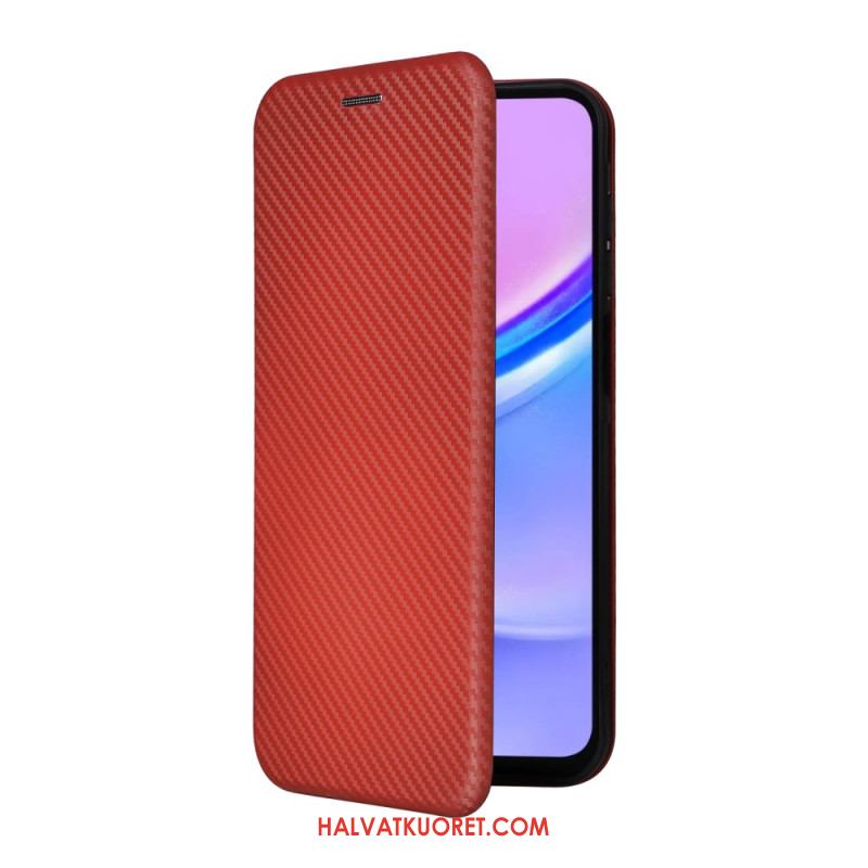 Nahkakotelo Samsung Galaxy A17 4g / 5g Puhelinkuoret Hiilikuitu