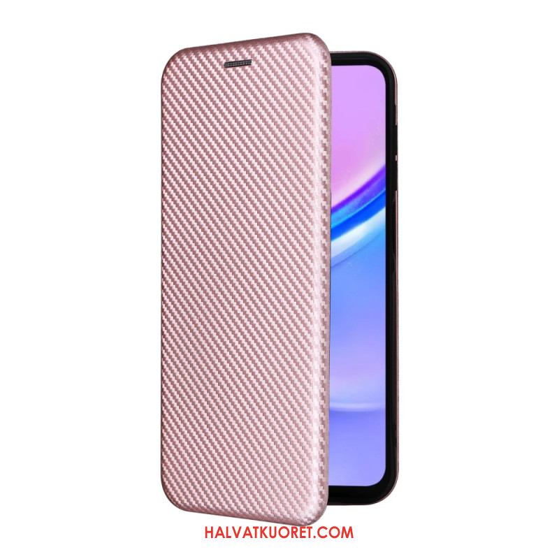 Nahkakotelo Samsung Galaxy A17 4g / 5g Puhelinkuoret Hiilikuitu