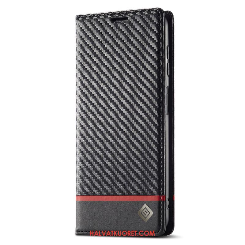 Nahkakotelo Samsung Galaxy A17 4g / 5g Puhelinkuoret Lc.imeeke Hiilikuitu