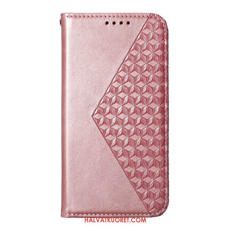 Nahkakotelo Samsung Galaxy A17 4g / 5g Timanttikuvio