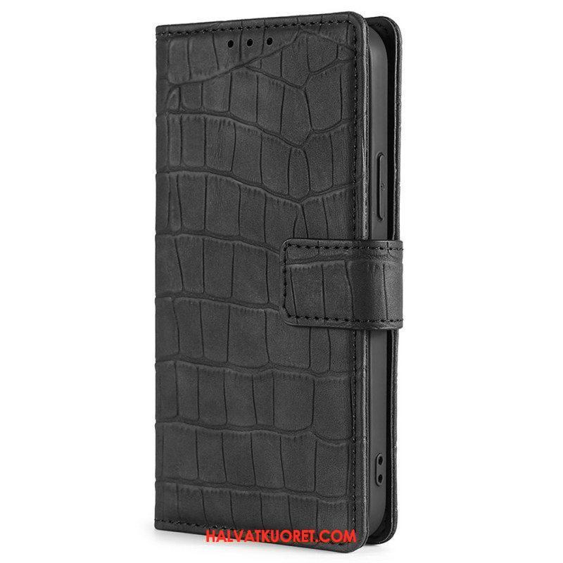Nahkakotelo Samsung Galaxy M53 5G Krokotiilin Ihotyyli