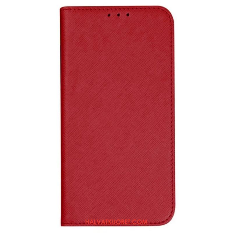 Nahkakotelo Samsung Galaxy S24 Fe Puhelinkuoret Ristirakenne