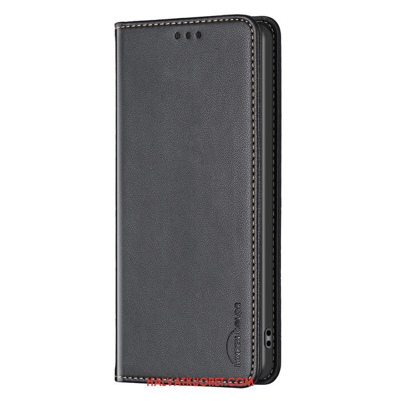 Nahkakotelo Samsung Galaxy S25 5g Edge Klassinen Binfen-väri