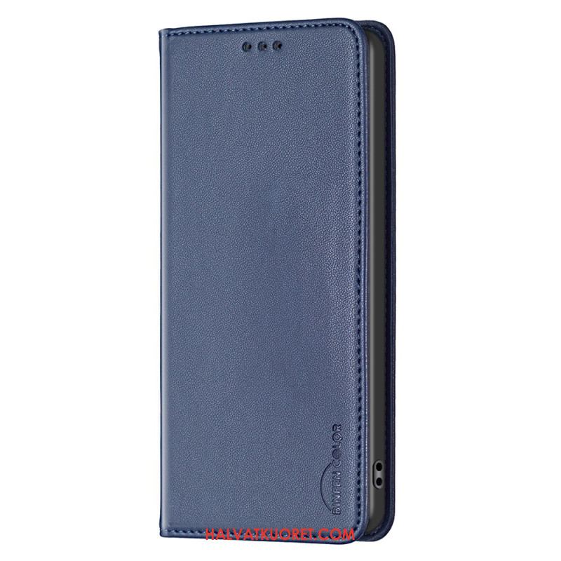 Nahkakotelo Samsung Galaxy S25 5g Edge Klassinen Binfen-väri