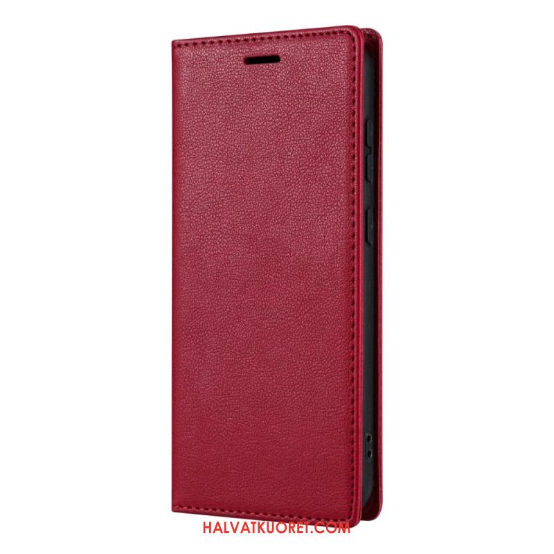 Nahkakotelo Samsung Galaxy S25 5g Edge Klassinen Tyyli