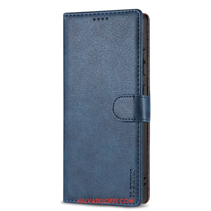 Nahkakotelo Samsung Galaxy S25 5g Edge N.bekus Vintage -tyylinen