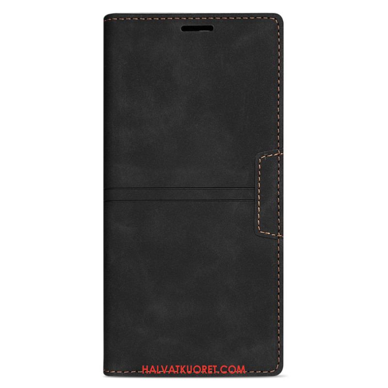 Nahkakotelo Samsung Galaxy S25 5g Edge Plus-muotoilu Suojakuori