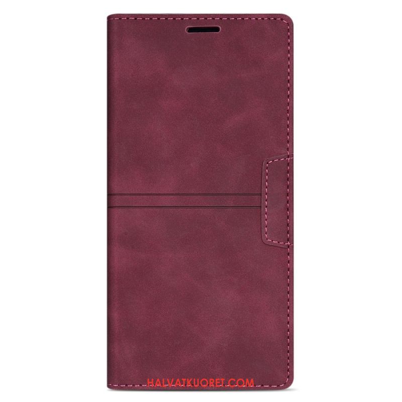 Nahkakotelo Samsung Galaxy S25 5g Edge Plus-muotoilu Suojakuori