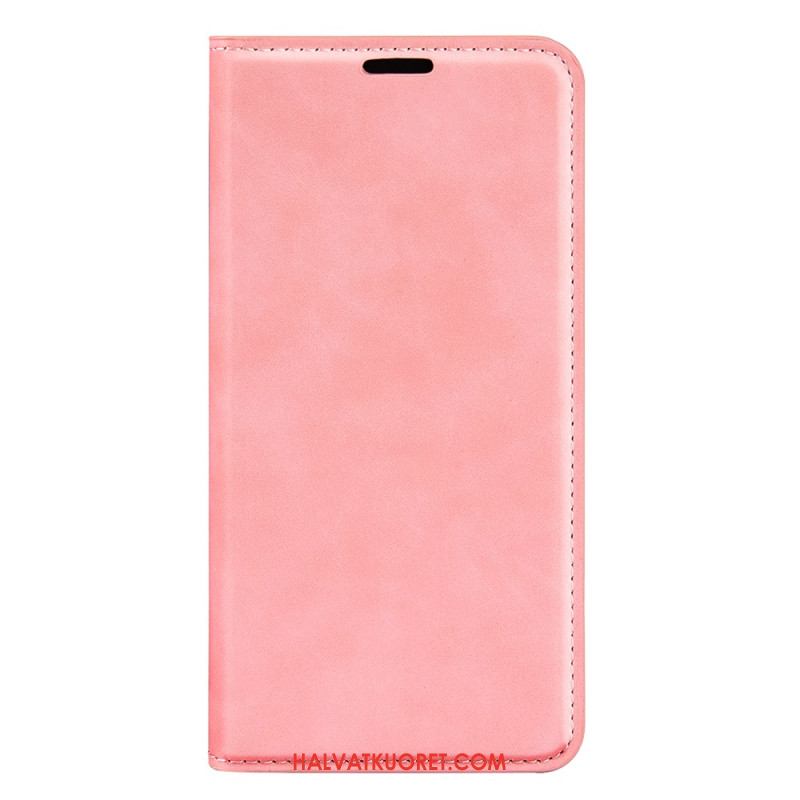 Nahkakotelo Samsung Galaxy S25 5g Klassinen Keinonahka Suojakuori