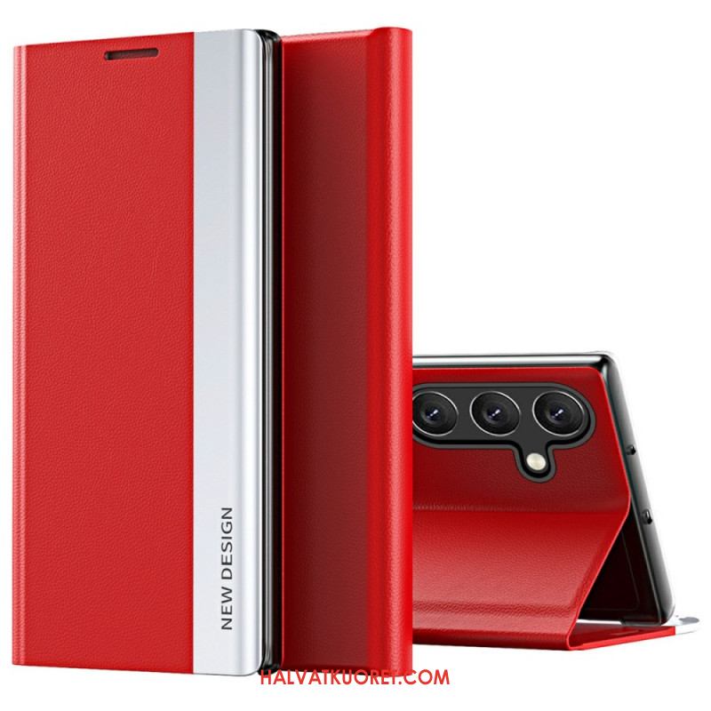 Nahkakotelo Samsung Galaxy S25 5g Uusi Muotoilu