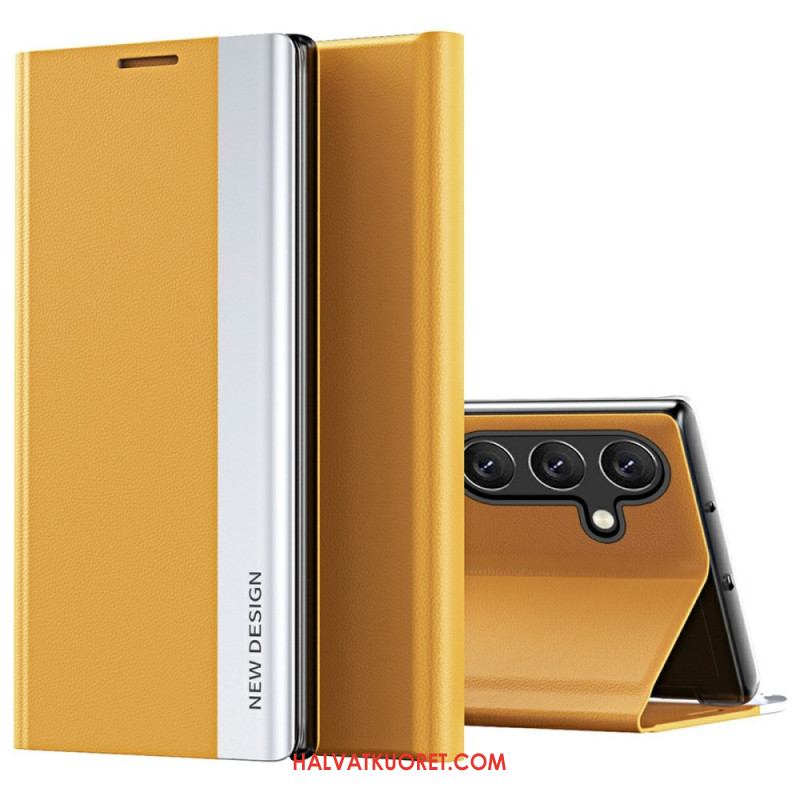 Nahkakotelo Samsung Galaxy S25 5g Uusi Muotoilu