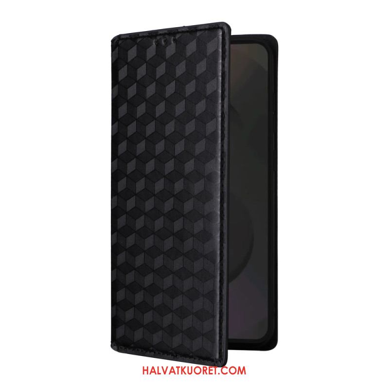Nahkakotelo Samsung Galaxy S25 Fe Kiiltävä
