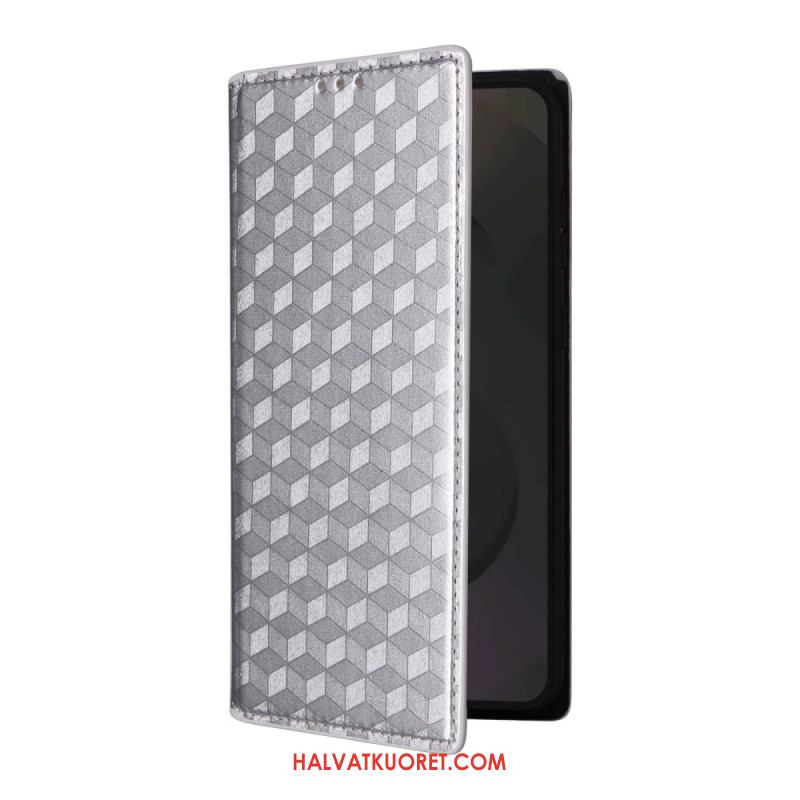 Nahkakotelo Samsung Galaxy S25 Fe Kiiltävä
