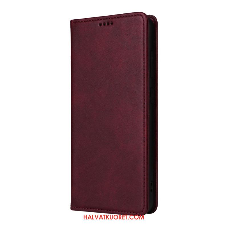 Nahkakotelo Samsung Galaxy S25 Fe Nahkakuvio Suojakuori