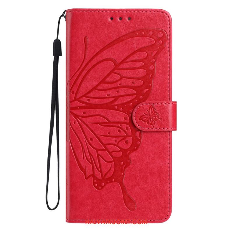 Nahkakotelo Samsung Galaxy S25 Fe Perhoskuvio