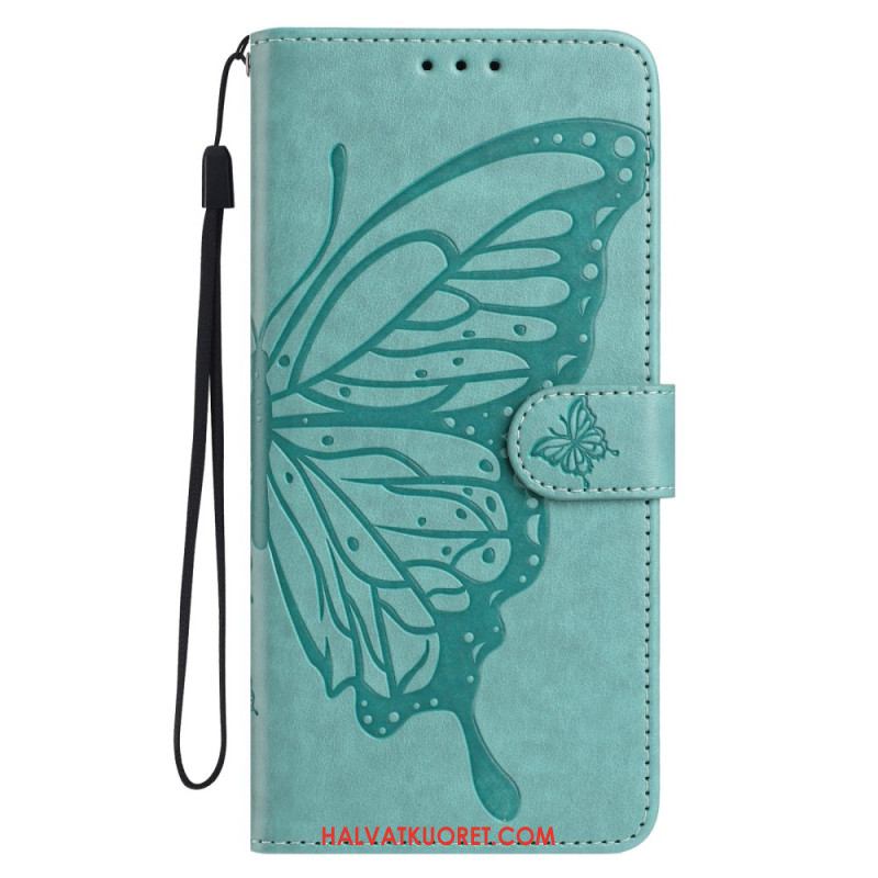 Nahkakotelo Samsung Galaxy S25 Fe Perhoskuvio