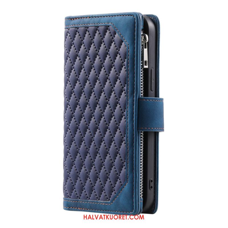 Nahkakotelo Samsung Galaxy S25 Fe Tikattu