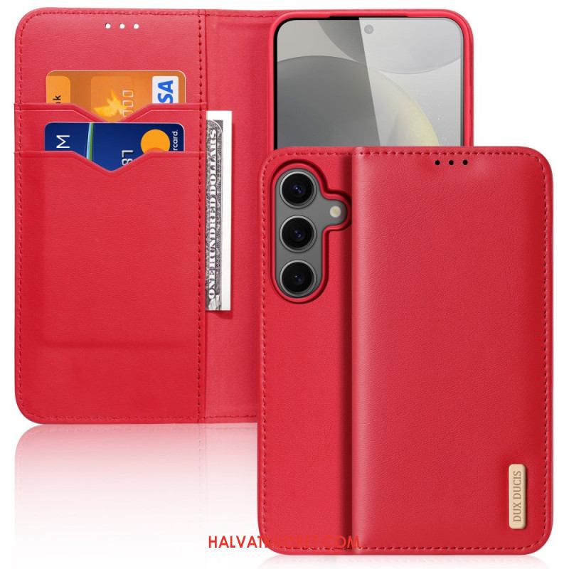 Nahkakotelo Samsung Galaxy S25 Plus 5g Hivo-sarjan Dux Ducis Suojakuori