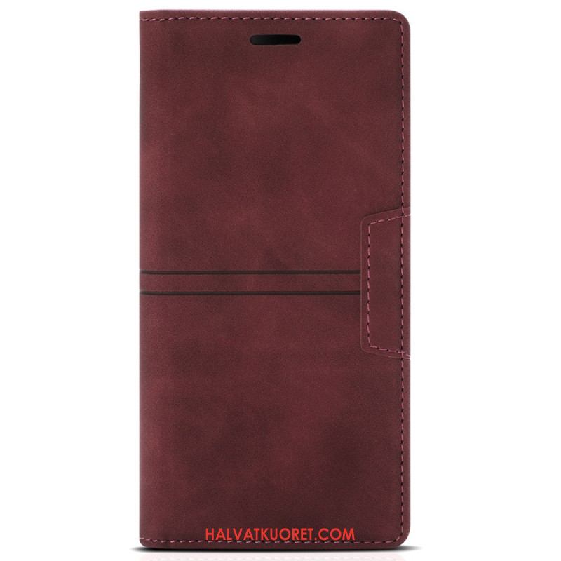 Nahkakotelo Samsung Galaxy S25 Plus 5g Magneettilukko Suojakuori