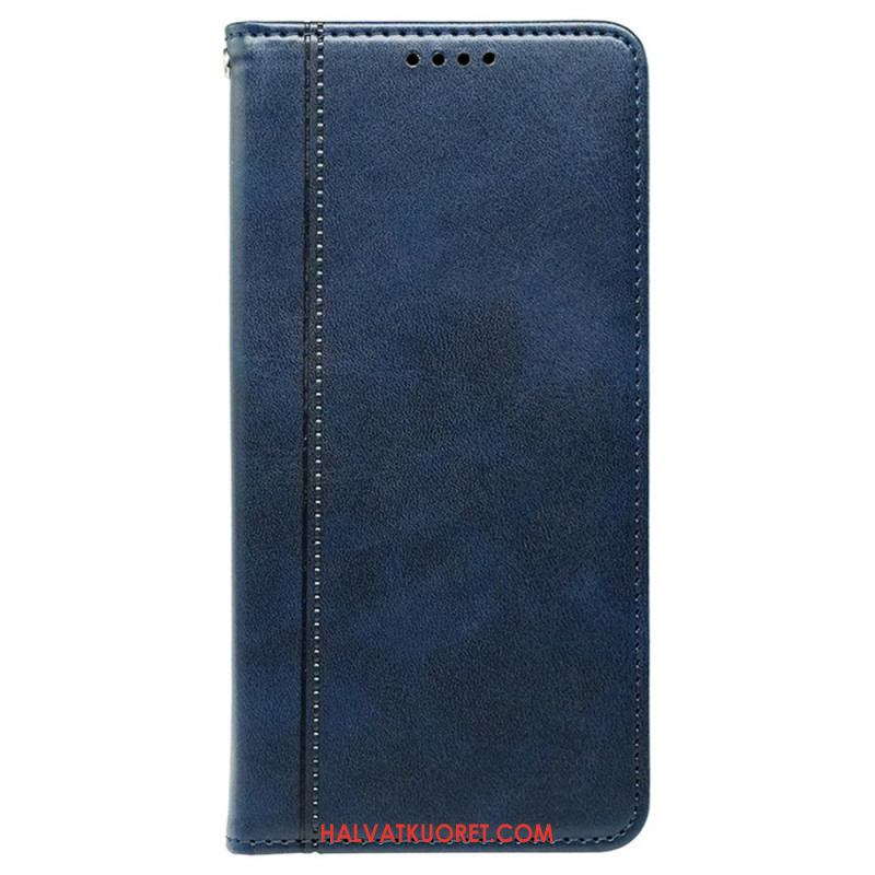 Nahkakotelo Samsung Galaxy S25 Plus 5g Vintage-tyylinen Suojakuori