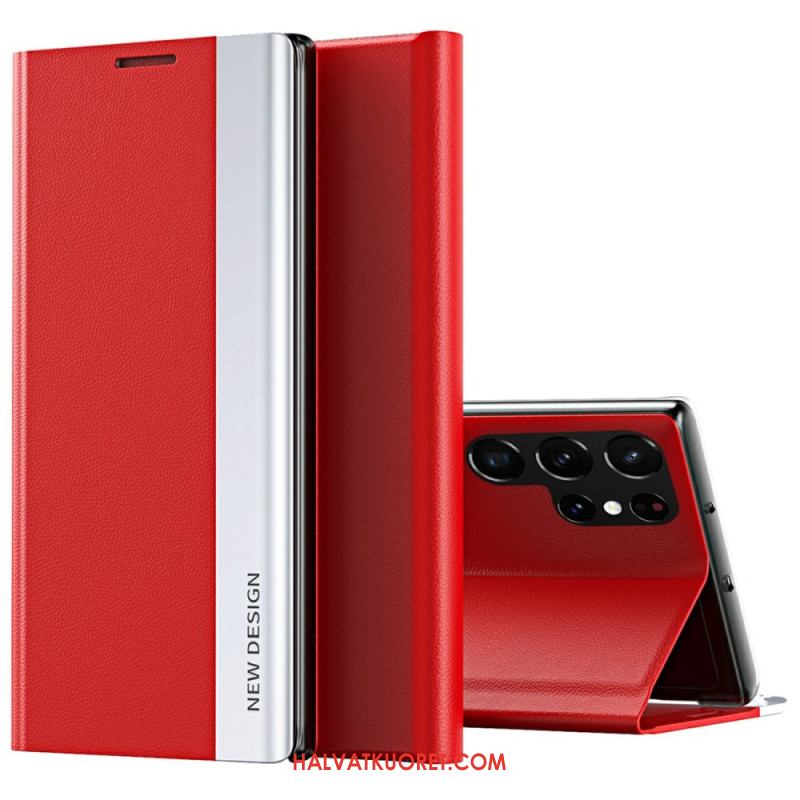 Nahkakotelo Samsung Galaxy S25 Ultra 5g Uusi Muotoilu