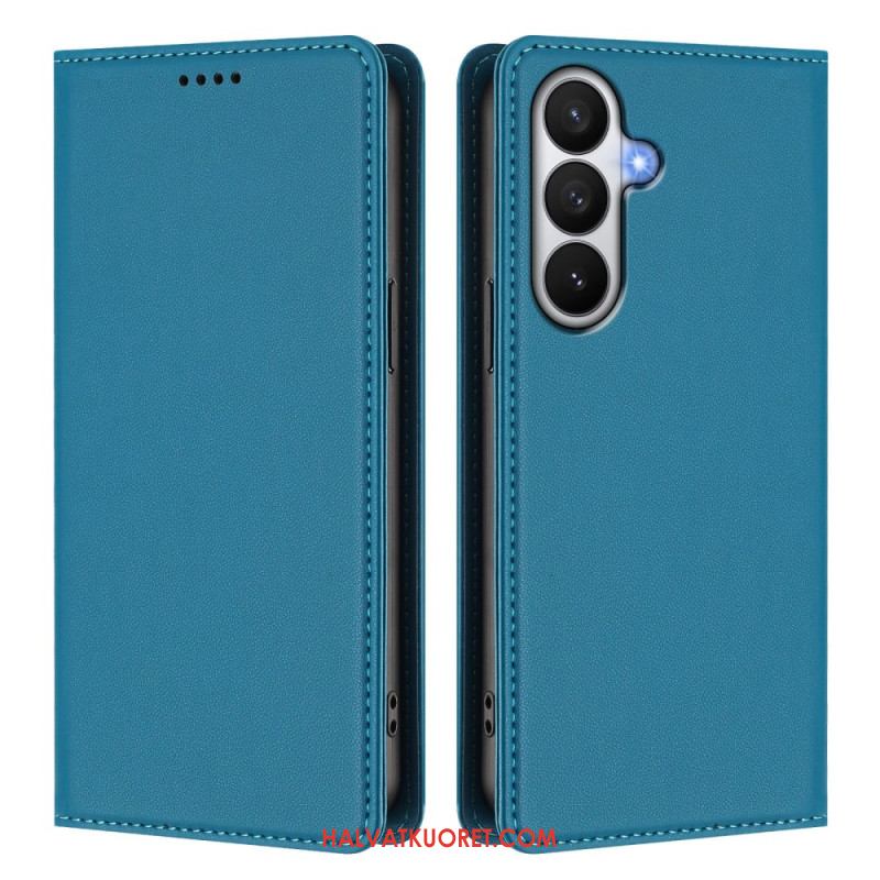 Nahkakotelo Samsung Galaxy S26 Magneettinen Suljin Ja Rfid-suojaus