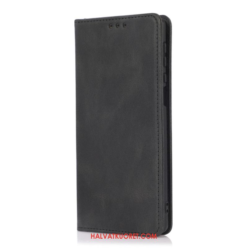 Nahkakotelo Samsung Galaxy S26 Mokkanahkakuvioinen Suojakuori