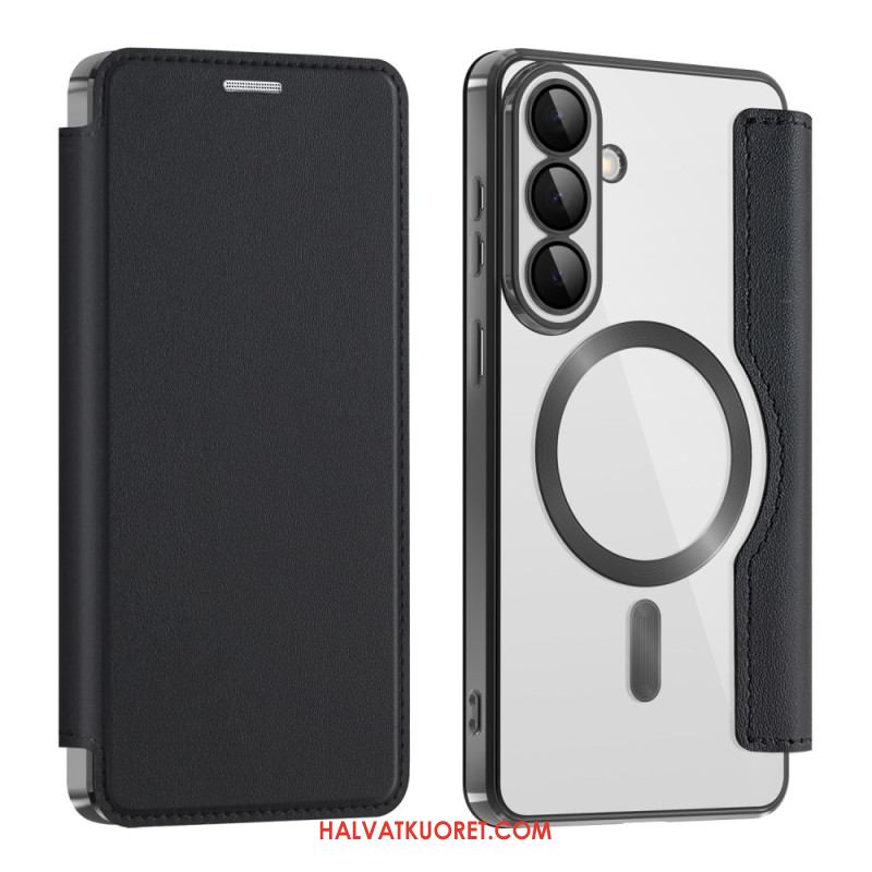 Nahkakotelo Samsung Galaxy S26 Plus Magneettinen Rfid-korttikotelo