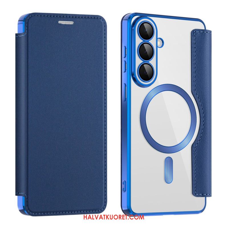 Nahkakotelo Samsung Galaxy S26 Plus Magneettinen Rfid-korttikotelo