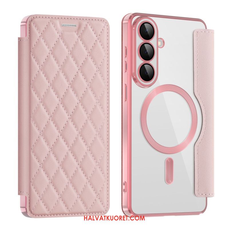 Nahkakotelo Samsung Galaxy S26 Plus Pehmustettu Rfid-korttikotelo