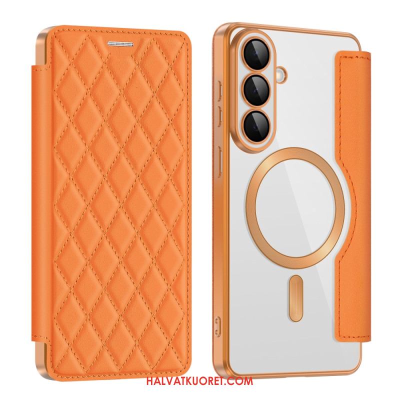 Nahkakotelo Samsung Galaxy S26 Plus Pehmustettu Rfid-korttikotelo