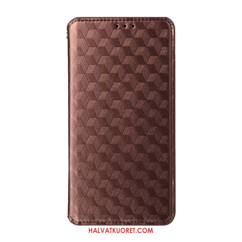 Nahkakotelo Samsung Galaxy S26 Ultra Puhelinkuoret Timanttikuvio