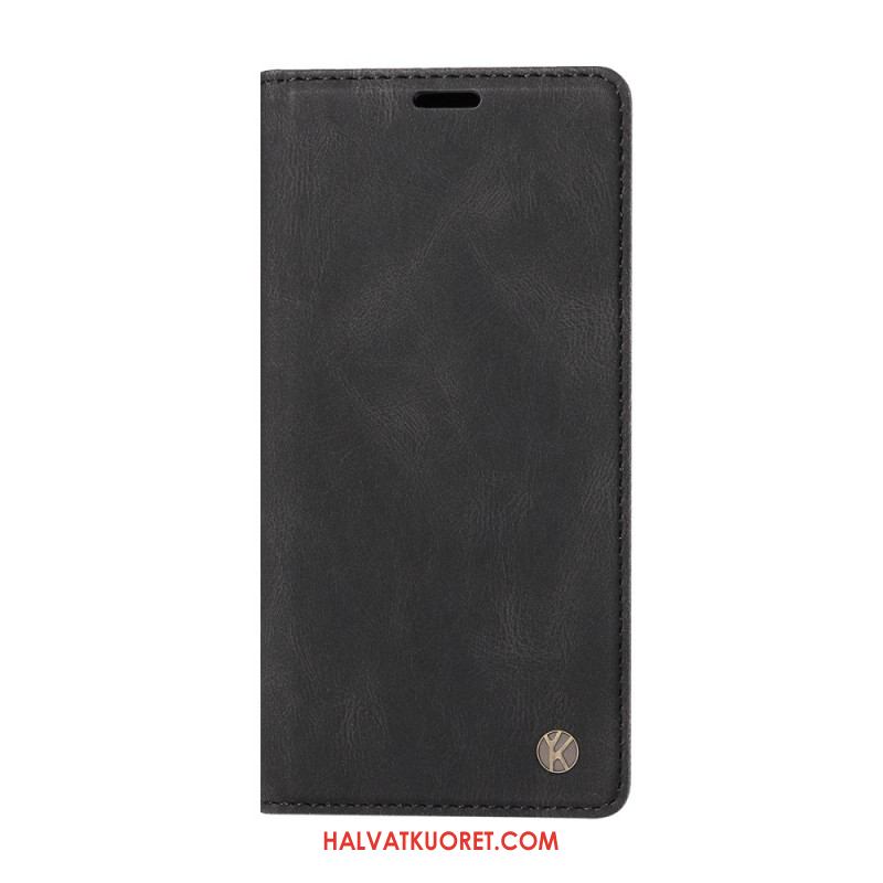 Nahkakotelo Samsung Galaxy S26 Yikatu Mokkanahkakuvio