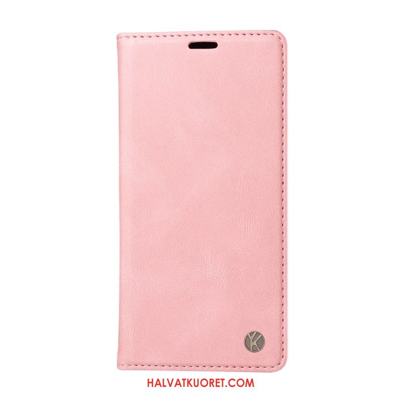 Nahkakotelo Samsung Galaxy S26 Yikatu Mokkanahkakuvio