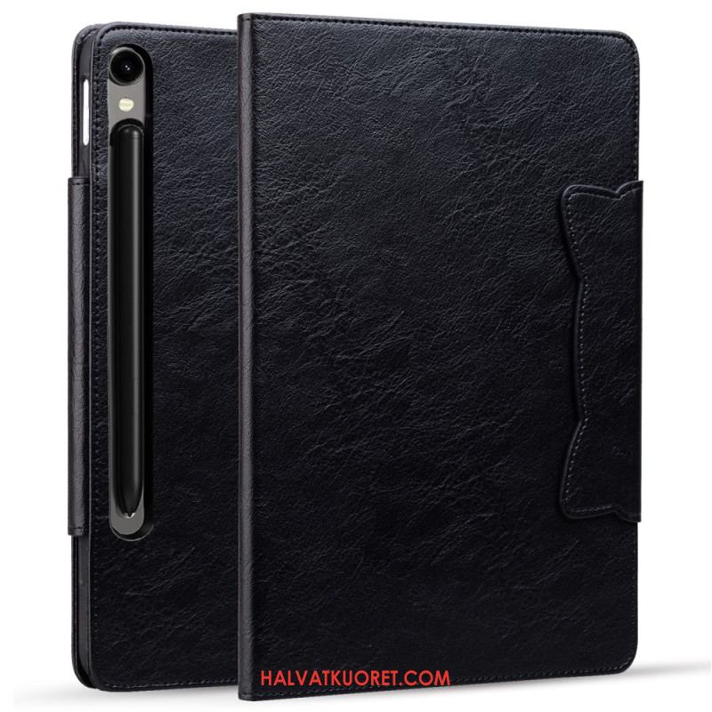 Nahkakotelo Samsung Galaxy Tab S10 Fe Plus Kissan Lukko